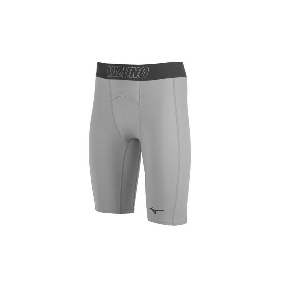 Mizuno Men's The Arrival Compression Baseball Shorts Grey (350708-SCF)